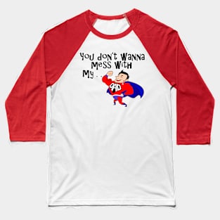 Super Dad Baseball T-Shirt